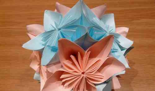 Papierová guľa Kusudama