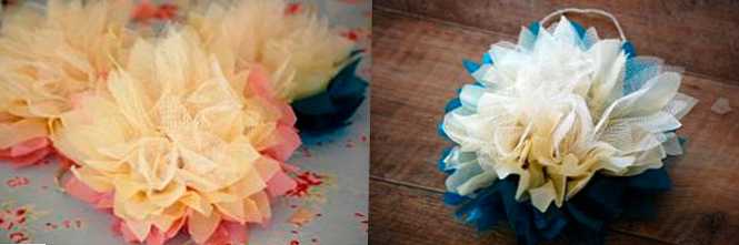 Bunga tulle DIY