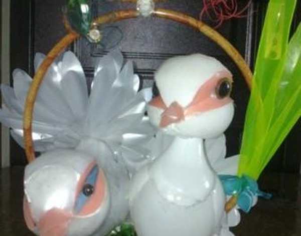 Merpati dari botol plastik, kelas master