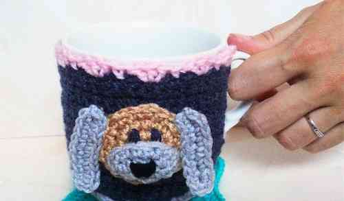 Mug crochet Doggie