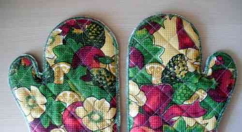 Cara menjahit potholders dapur