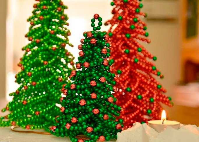 Božične obrti s kroglicami