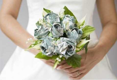 Eredeti esküvői ajándék pénzzel - készítjük és kézhez adjuk szépen