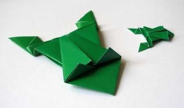 Paper Crafts Jumping Frog Frog