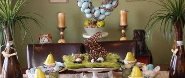 Направете сами декорация на дома за Великден