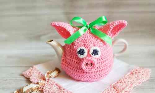 Плетени јастук за грејање на свињи