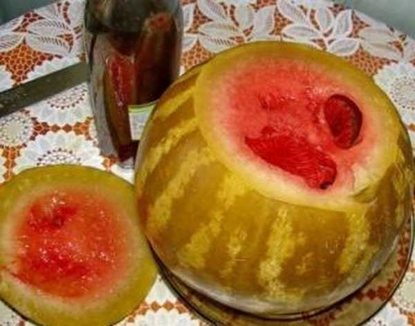 Solené melóny pre zimný recept