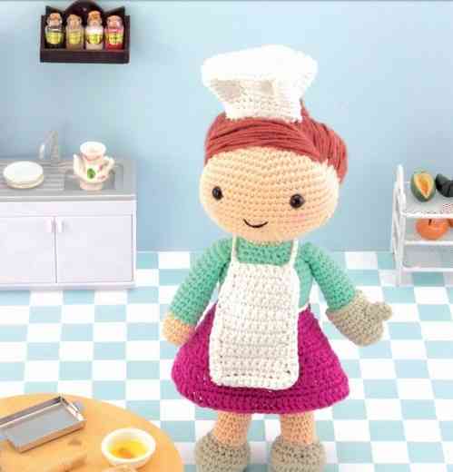 Betty Doll Cook (Amigurumi)