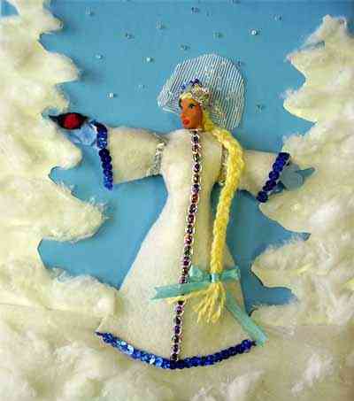 Panel aplikasi Snow Maiden