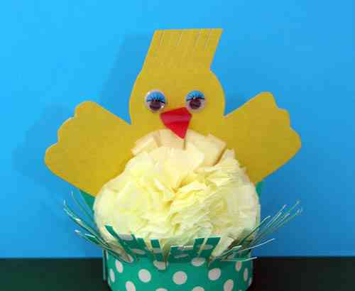 Easter Craft - Chicken Paper